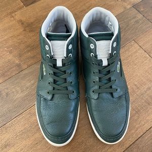 High top Lacoste Leather Shoes